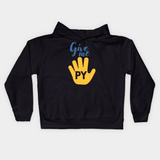 Python Programmer Humor Phrase Kids Hoodie